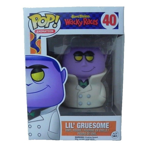 Funko Pop! Wacky Races‎ Lil' Gruesome #40  Animation Vinyl Figure . - Picture 1 of 4